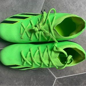 Adidas X Speedportal.1 Green Black Yellow Soccer Cleats GW8434 Youth Size 3.5